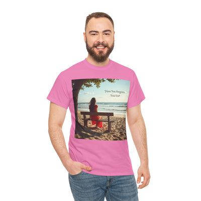Have You Forgiven Your Ex?Woman on Bench Looking at Waves, Forgiving T-Shirt, Forgiveness, Relationship Healing Top #5002STS