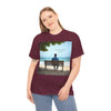 Have You Forgiven Your Ex?  Man on Bench Looking at Waves, Forgiving T-Shirt, Forgiveness, Relationship Healing Top #5005STS