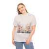 Wildflowers, Graphic T-Shirts for Women, Floral Shirt, Womens Short Sleeve, Ladies Graphic Tees #5104TTS