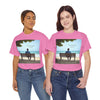 Have You Forgiven Your Ex?  Man on Bench Looking at Waves, Forgiving T-Shirt, Forgiveness, Relationship Healing Top #5005STS