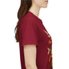 Wildflowers and Pink & Yellow Roses, Graphic T-Shirts for Women, Floral Shirt, Womens Short Sleeve, Ladies Graphic Tees #5142TTS