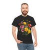Wildflowers and Pink & Yellow Roses, Graphic T-Shirts for Women, Floral Shirt, Womens Short Sleeve, Ladies Graphic Tees #5138TTS