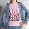 Wildflowers, Graphic T-Shirts for Women, Floral Shirt, Womens Short Sleeve, Ladies Graphic Tees #5118TTS