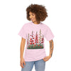 Wildflowers, Graphic T-Shirts for Women, Floral Shirt, Womens Short Sleeve, Ladies Graphic Tees #5122TTS