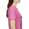 Wildflowers and Pink & Yellow Roses, Graphic T-Shirts for Women, Floral Shirt, Womens Short Sleeve, Ladies Graphic Tees #5138TTS