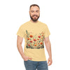 Wildflowers, Graphic T-Shirts for Women, Floral Shirt, Womens Short Sleeve, Ladies Graphic Tees #5102TTS