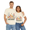 Wildflowers, Graphic T-Shirts for Women, Floral Shirt, Womens Short Sleeve, Ladies Graphic Tees #5115TTS