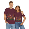 Wildflowers, Graphic T-Shirts for Women, Floral Shirt, Womens Short Sleeve, Ladies Graphic Tees #5104TTS