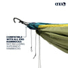 ENO Ember UnderQuilt - Protective and Warm Hammock Quilt with Recycled Synthetic Insulation - for Camping, Hiking, Backpacking, Festival, Travel, or The Beach - Evergreen