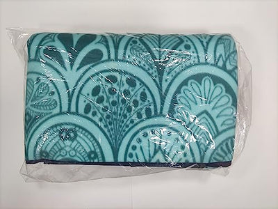 ZOMAKE Picnic Blankets Waterproof Foldable,79"x79" Concert Blanket,Beach Blanket,Yard Blanket,Outdoor Grass Blanket - Sandproof - Large (Peacock Blue)