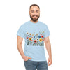 Wildflowers, Graphic T-Shirts for Women, Floral Shirt, Womens Short Sleeve, Ladies Graphic Tees #5114TTS