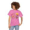 Wildflowers and a Yellow Rose, Graphic T-Shirts for Women, Floral Shirt, Womens Short Sleeve, Ladies Graphic Tees #5010TTS