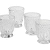 Koyal Wholesale Vintage Glass Candle Holder (Pack of 6), 3 x 2.75