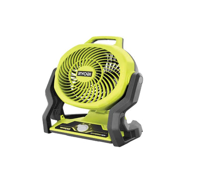 Ryobi 18-Volt ONE+ Hybrid Portable Fan(P3320) with P163 Lithium-Ion Battery(2.00Ah) and Charger