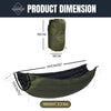 Onewind Camping Hammock Underquilt, Dupont Sorona Insulation Under Quilt, Lightweight Warm Hammock Quilts for Double or Single Hammock Camping, Hiking, Backpacking, OD Green