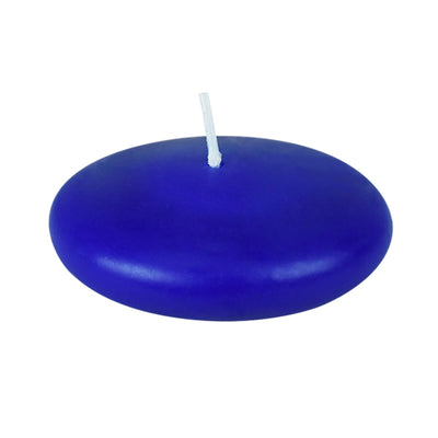 Zest Candle 12-Piece Floating Candles, 3-Inch, Blue