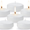 3 inch Floating Candles, 12/24/36/ Pack White/Gold/Red Floating Candle, Long Burning and Smokeless Candle for Wedding, Birthday, Pool, Holiday & Home Decoration Unscented (36PACK, White)