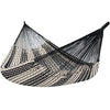 Sunnydaze Handwoven XXL Thick Cord Mayan Family Hammock - 625-Pound Capacity - Black/Natural