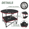 LESES Portable Folding Picnic Table Outdoor Camping Table with Storage Bag