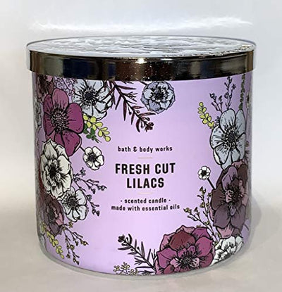 Fresh Cut Lilacs 3 Wick Candle 14.5 oz. New 2020