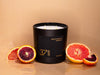 Lulu Candles | Blood Orange & Grapefruit | X-Large 37 Oz. | Smells Citrusy & Uplifting | Luxury Scented Soy Jar Candle | Perfect for Large Spaces