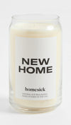 Homesick Scented Soy Candle - 13.75oz Jasmine, New Home Gift for Housewarming, Moving, Friends