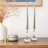 Marquis By Waterford Treviso Collection 6" Candle Sticks, Clear Crystalline