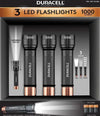 Duracell DURABEAM Ultra LED Flashlight 1000 Lumens 3-Pack