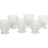 Koyal Wholesale Vintage Glass Candle Holder (Pack of 6), 3 x 2.75