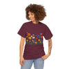Wildflowers, Graphic T-Shirts for Women, Floral Shirt, Womens Short Sleeve, Ladies Graphic Tees #5112TTS