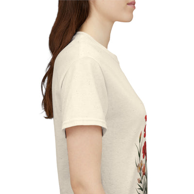 Wildflowers, Graphic T-Shirts for Women, Floral Shirt, Womens Short Sleeve, Ladies Graphic Tees #5123TTS