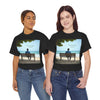 Have You Forgiven Your Ex?  Man on Bench Looking at Waves, Forgiving T-Shirt, Forgiveness, Relationship Healing Top #5005STS