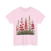 Wildflowers, Graphic T-Shirts for Women, Floral Shirt, Womens Short Sleeve, Ladies Graphic Tees #5122TTS