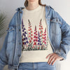 Wildflowers, Graphic T-Shirts for Women, Floral Shirt, Womens Short Sleeve, Ladies Graphic Tees #5118TTS