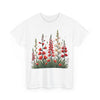 Wildflowers, Graphic T-Shirts for Women, Floral Shirt, Womens Short Sleeve, Ladies Graphic Tees #5122TTS