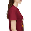 Wildflowers and Pink & Yellow Roses, Graphic T-Shirts for Women, Floral Shirt, Womens Short Sleeve, Ladies Graphic Tees #5148TTS