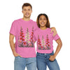 Wildflowers, Graphic T-Shirts for Women, Floral Shirt, Womens Short Sleeve, Ladies Graphic Tees #5123TTS