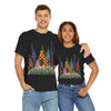 Wildflowers, Graphic T-Shirts for Women, Floral Shirt, Womens Short Sleeve, Ladies Graphic Tees #5120TTS