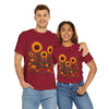 Sunflowers & Wildflowers, Graphic T-Shirts for Women, Floral Shirt, Womens Short Sleeve, Ladies Graphic Tees #5154TTS