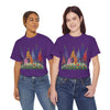 Wildflowers, Graphic T-Shirts for Women, Floral Shirt, Womens Short Sleeve, Ladies Graphic Tees #5120TTS