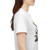 Wildflowers and White Roses, Graphic T-Shirts for Women, Floral Shirt, Womens Short Sleeve, Ladies Graphic Tees #5039TTS