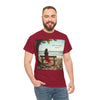 Have You Forgiven Your Ex?  Woman on Bench Looking at Waves, Forgiving T-Shirt, Forgiveness, Relationship Healing Top #5002STS