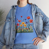 Wildflowers, Graphic T-Shirts for Women, Floral Shirt, Womens Short Sleeve, Ladies Graphic Tees #5117TTS