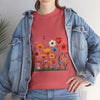 Wildflowers, Graphic T-Shirts for Women, Floral Shirt, Womens Short Sleeve, Ladies Graphic Tees #5115TTS