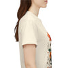 Wildflowers and Orange Roses, Graphic T-Shirts for Women, Floral Shirt, Womens Short Sleeve, Ladies Graphic Tees #5046TTS