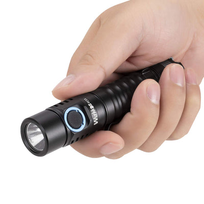 Wurkkos FC11 EDC LED Flashlights Rechargeable 90CRI Max 1300Lumen Rechargeable Flashlight, IP67 Waterproof Torch, Magnetic Tailcap, Great for Garden Dog Walking Emergency(4000K)