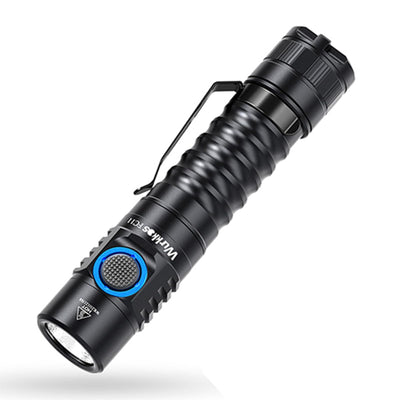 Wurkkos FC11 Led Flashlight Rechargeable USB C Pocket Flashlight, Max 1300 Lumen Ultra Bright Flashlight, Magnetic Flashlight IP68 Waterproof Flashlight for Camping Hiking Repairing (519A-5000K)