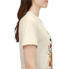 Wildflowers and Pink & Yellow Roses, Graphic T-Shirts for Women, Floral Shirt, Womens Short Sleeve, Ladies Graphic Tees #5140TTS