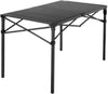 MOUNTAIN SUMMIT GEAR Heavy-Duty Roll-Top Table for Camping - Portable Aluminum-Top Folding Table with Steel Frame by Caddis Sports, Inc. (Medium)