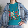 Wildflowers, Graphic T-Shirts for Women, Floral Shirt, Womens Short Sleeve, Ladies Graphic Tees #5123TTS